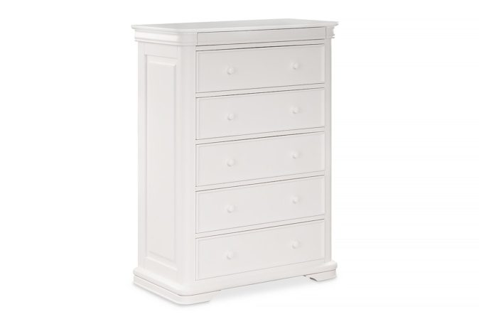 farah-white-5-drawers-chest-outlet